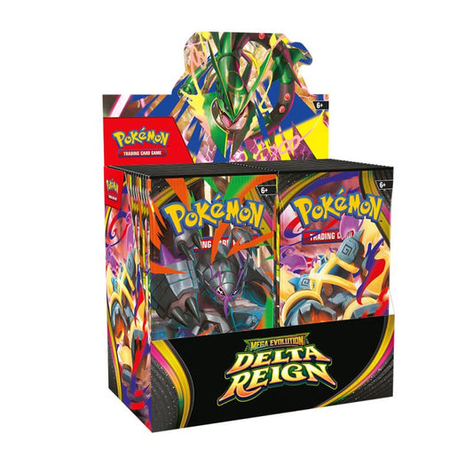 Pokemon Mega Evolution ME06 - Delta Reign - MAX 1 - Booster Display Box (PRE-ORDER NOV 6)