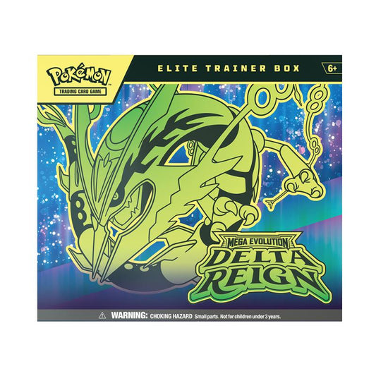 Pokemon Mega Evolution ME06 - Delta Reign - MAX 1 - Elite Trainer Box (PRE-ORDER NOV 6)