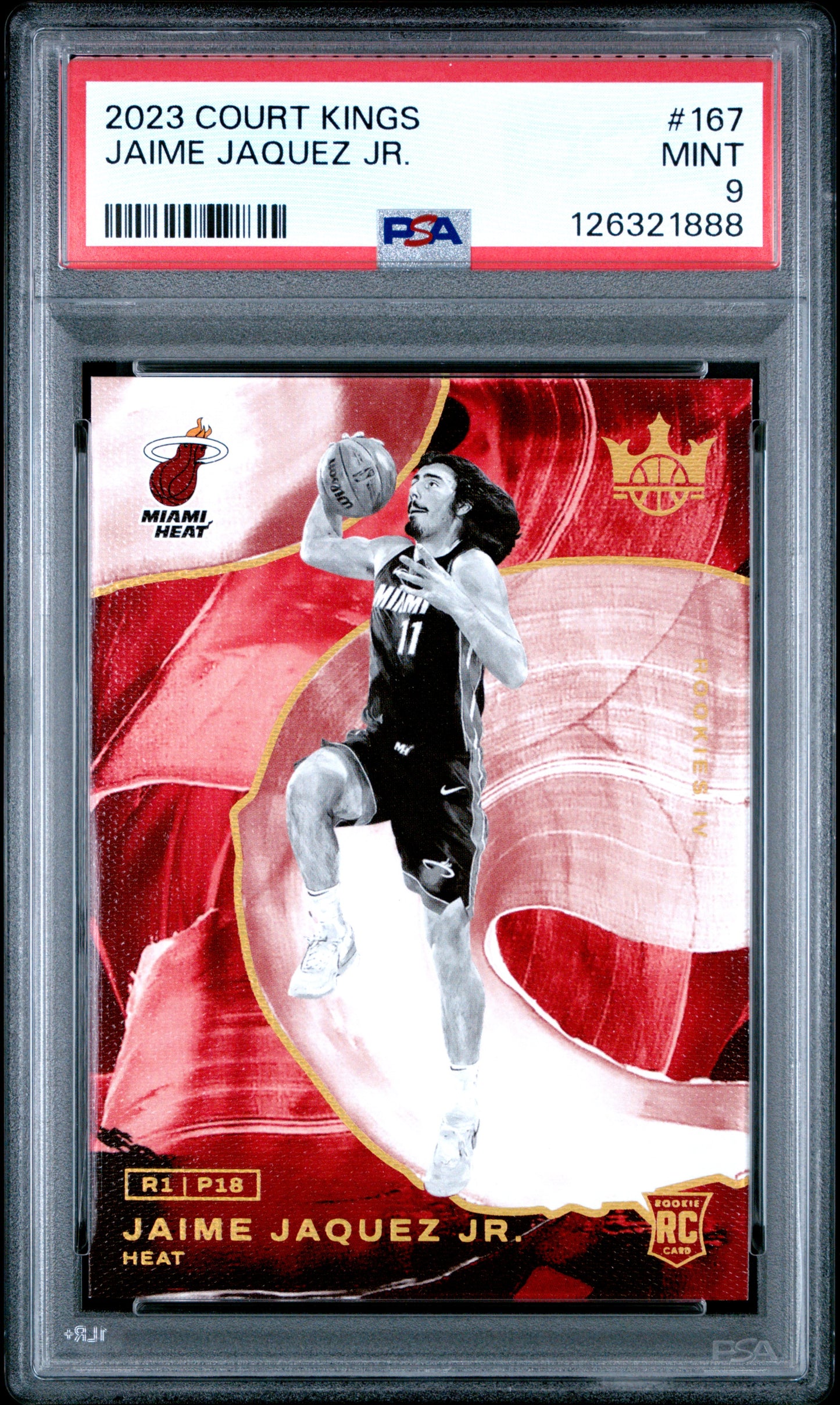 2023 Court Kings - Jaime Jaquez Jr. - Rookie Level 4 IV - #167 - PSA Graded Card
