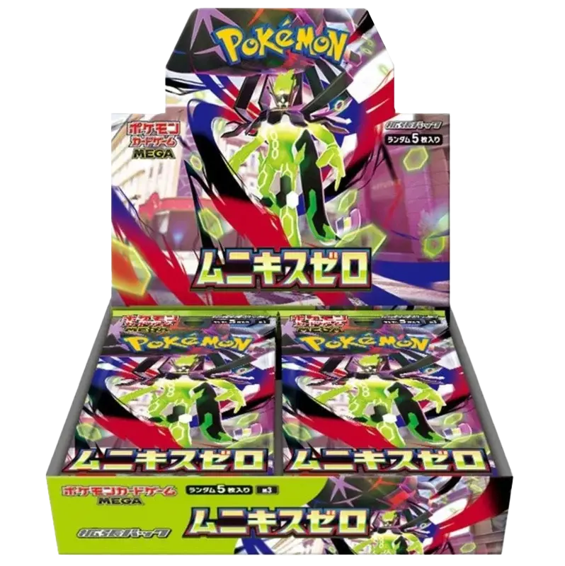 Pokemon Japanese - Mega - Munikis Zero Booster Box (PRE ORDER SHIPS JAN 23)