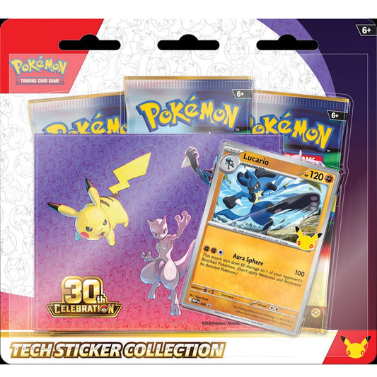 Pokemon - MAX 2 - 30th Celebration Tech Sticker Collection - Random - (PRE-ORDER SEPT 16, 2026)