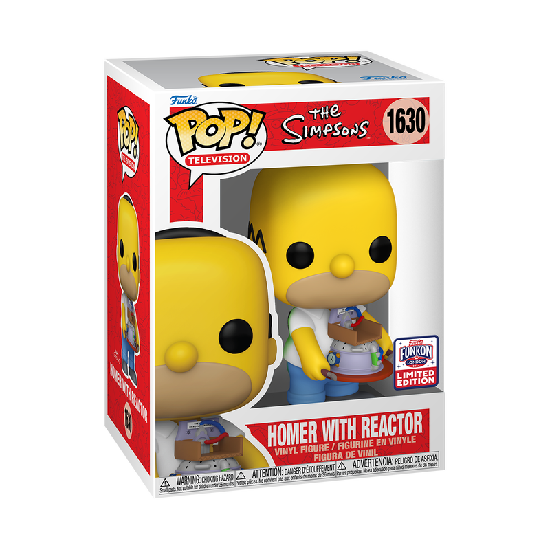 Funko TV - Homer with Reactor - The Simpsons - Funkon London Exclusive - #1630