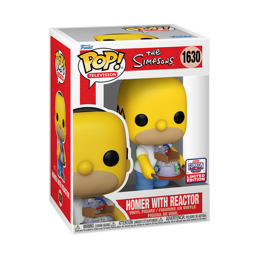 Funko TV - Homer with Reactor - The Simpsons - Funkon London Exclusive - #1630
