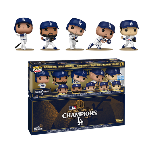 Funko MLB - Los Angeles Dodgers 2024 MLB World Series Champions 5-Pack - #89163 - Shohei Ohtani