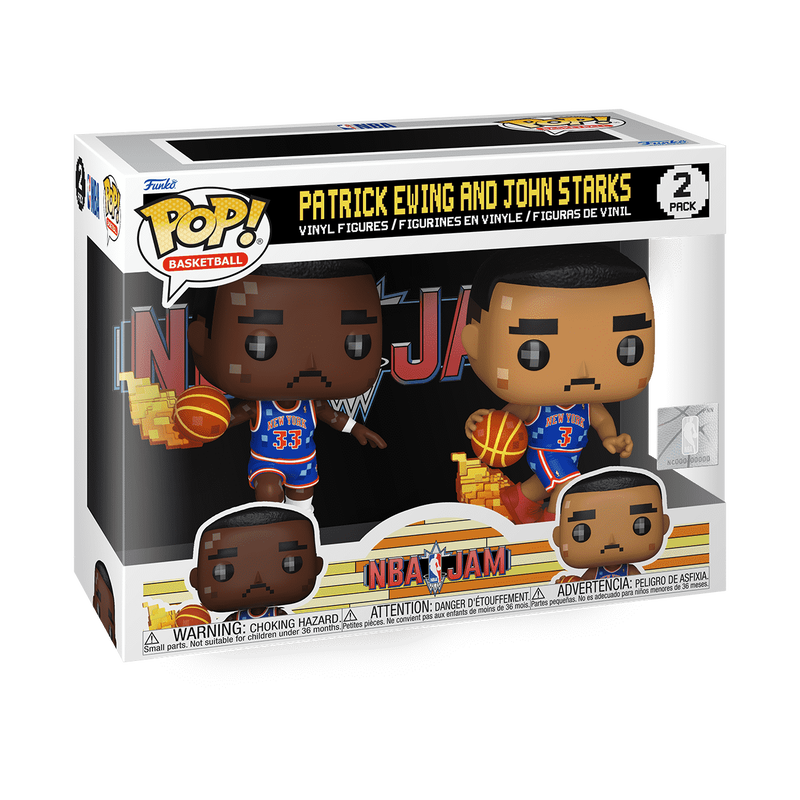 Funko Pop - NBA JAM: Knicks - Patrick Ewing and John Starks 2-Pack