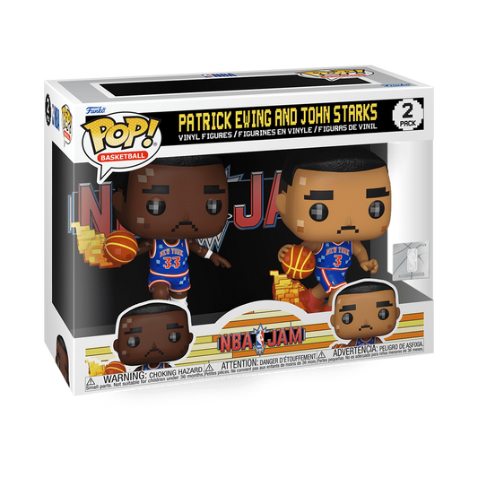 Funko Pop - NBA JAM: Knicks - Patrick Ewing and John Starks 2-Pack