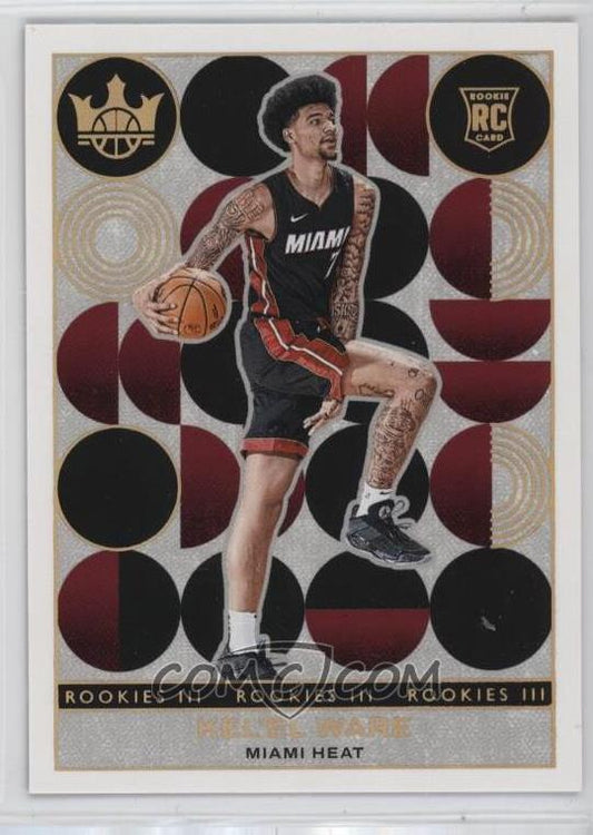 2024-25 Panini Court Kings  - Rookies III - Kel'el Ware #183 - Rookie Card - Ungraded Raw Card