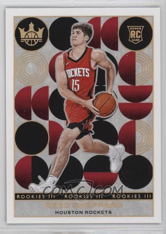 2024-25 Panini Court Kings  - Rookies III - Reed Sheppard #185 - Rookie Card - Ungraded Raw Card