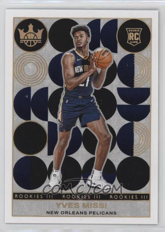 2024-25 Panini Court Kings  - Rookies III - Yves Missi #179 - Rookie Card - Ungraded Raw Card