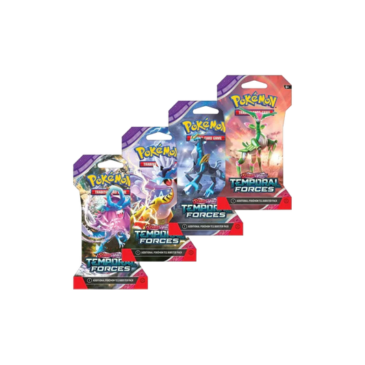 Pokemon - Scarlet and Violet - Temporal Forces Sleeved Booster Pack (Styles May Vary) - 1 PACK