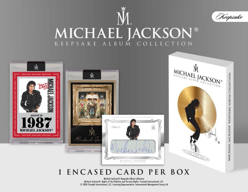 2026 Keepsake Michael Jackson Album Collection Spotlight Series