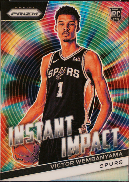 2023 Prizm - Victor Wembanyama - Instant Impact Silver - Rookie Card - #3