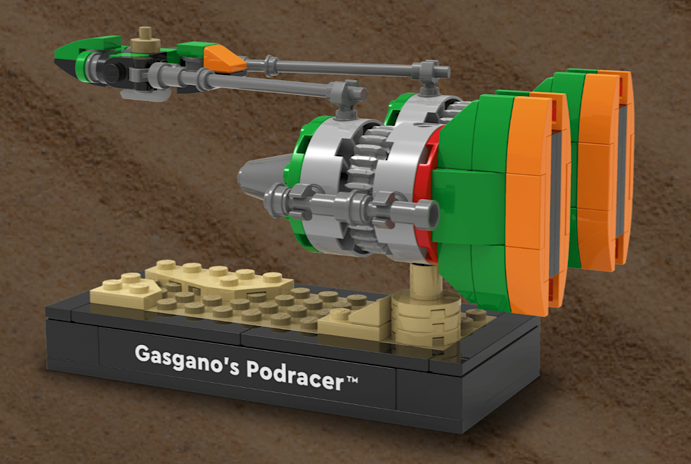 LEGO - Star Wars Gasgano's Podracer - Walmart Exclusive Promotional Item - #6556848