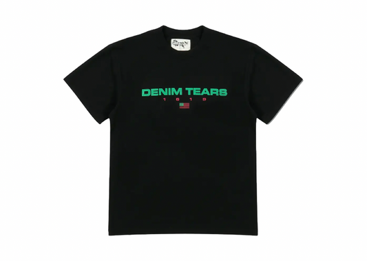 Denim Tears - Tyson Beckford  1619 Black Tee