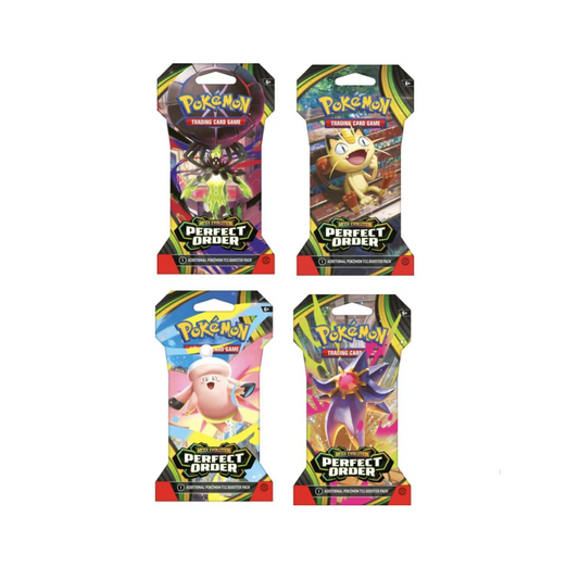 Pokemon - Mega Evolution - Perfect Order - 1 Sleeved Pack - Random Art (PRE-ORDER MARCH 2026)