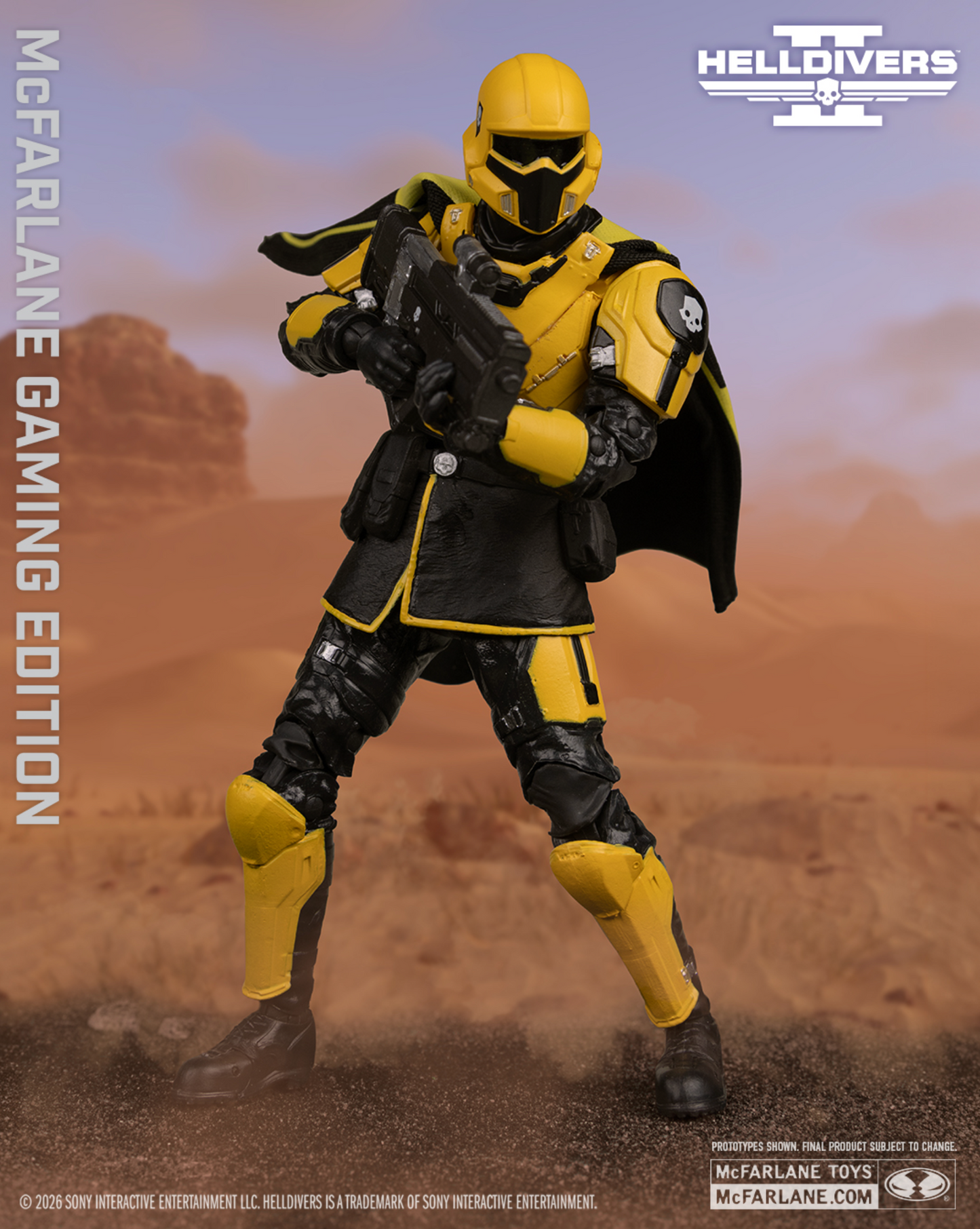 McFarlane Gaming Edition - Helldivers TR-40 Gold Eagle - 7" Action Figure (PRE-ORDER JULY 2026)