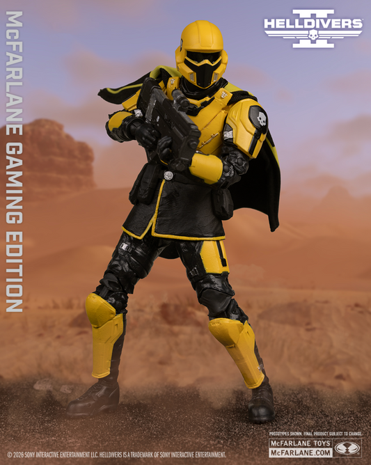 McFarlane Gaming Edition - Helldivers TR-40 Gold Eagle - 7" Action Figure (PRE-ORDER JULY 2026)