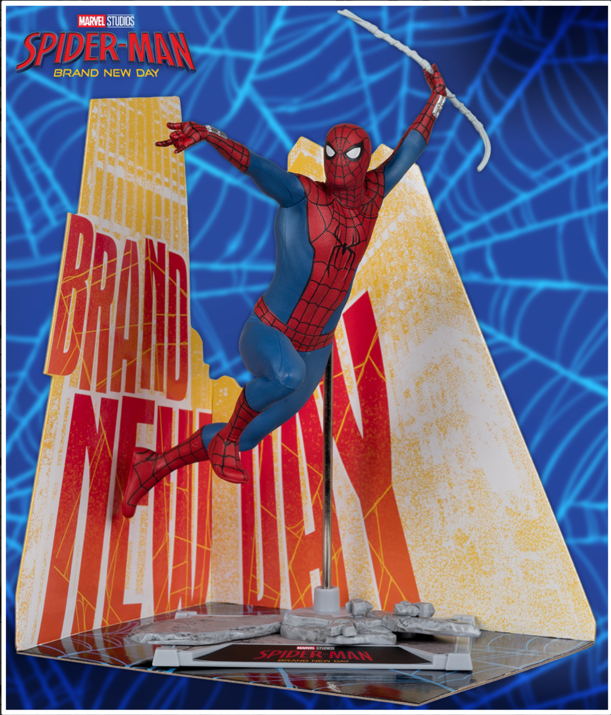 McFarlane - Spider-Man: Brand New Day - Spider-Man 1:10 Scale Posted Figure with Scene