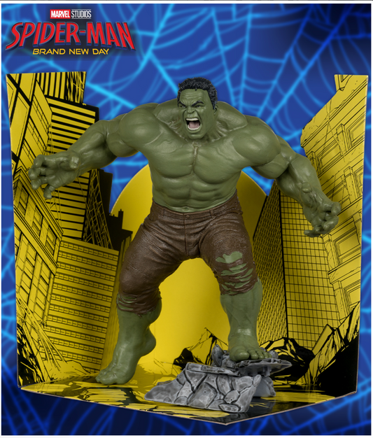 McFarlane - Spider-Man: Brand New Day - Hulk 1:10 Scale Posted Figure with Scene