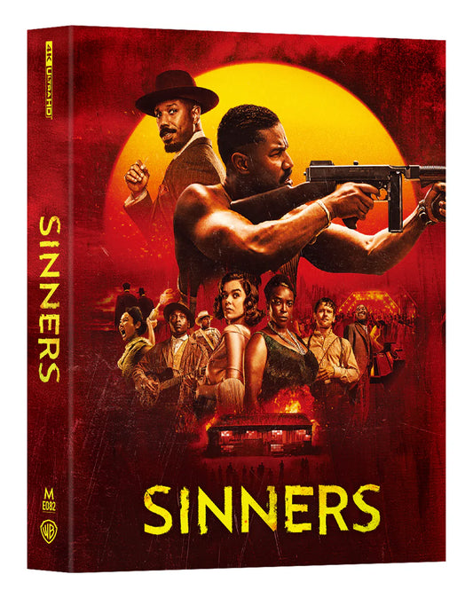 Sinners - Limited Edition 4K-UHD Steelbook (Double Lenticular Full Slip-A) - Numbered to /1000 - ME#82 MantaLab (PRE-ORDER JANUARY 2026)