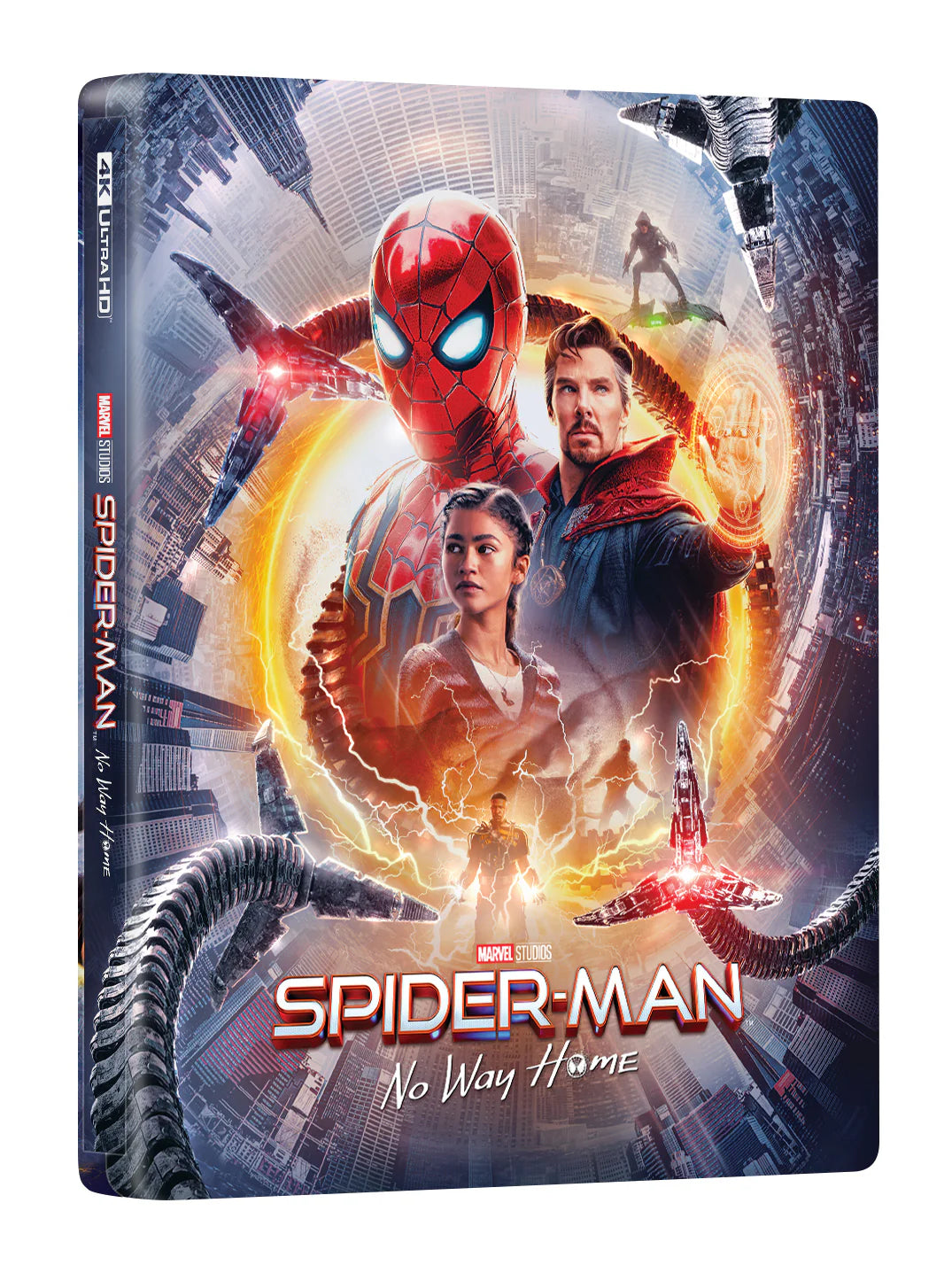 Spider-Man: No Way Home Steelbook (Lenticular Full Slip) - ME#66 MantaLab Limited Edition