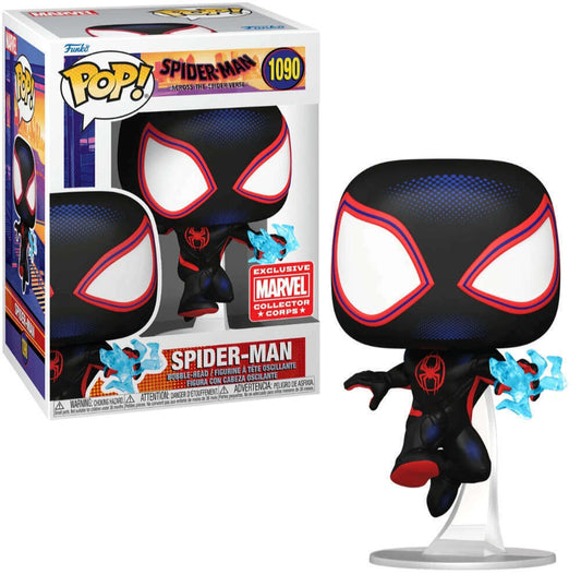 Funko - Marvel - Spider-Man Miles Morales Across The Spider-Verse - Collector Corps Exclusive #1090