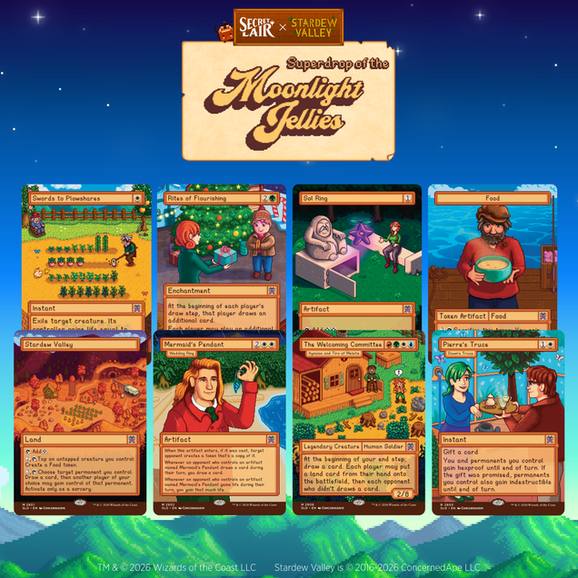 Secret Lair Drop Series - Secret Lair x Stardew Valley: Welcome to Stardew Valley (Non-Foil) Sealed