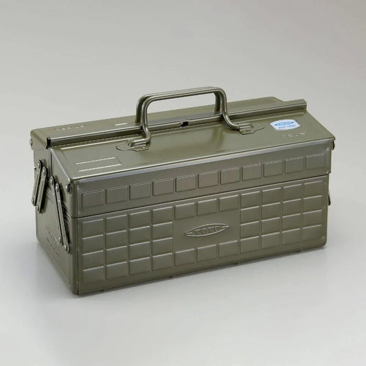 TOYO: ST-350 Large Toolbox - Military Green - Made in Japan (PRE-ORDER DECEMBER 2026)