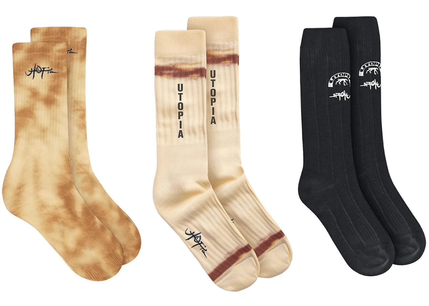 Travis Scott Utopia Socks Trio