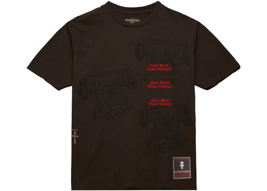 Travis Scott x Mitchell & Ness University of Georgia Seal T-Shirt