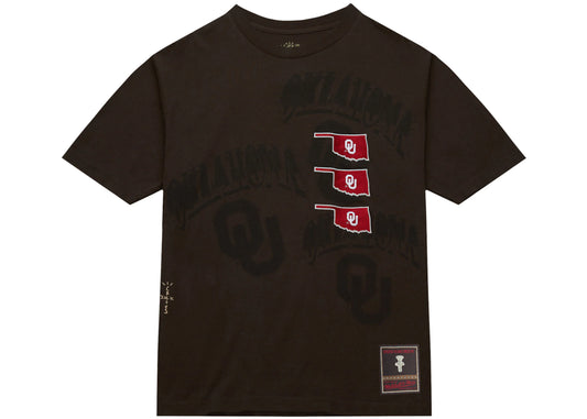 Travis Scott x Mitchell & Ness University of Oklahoma Seal T-Shirt