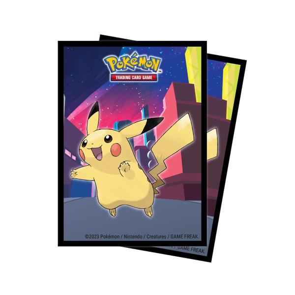 Ultra Pro Sleeves -  Pokemon Gallery Series - Pikachu Shimmering Skyline - 65 Pack