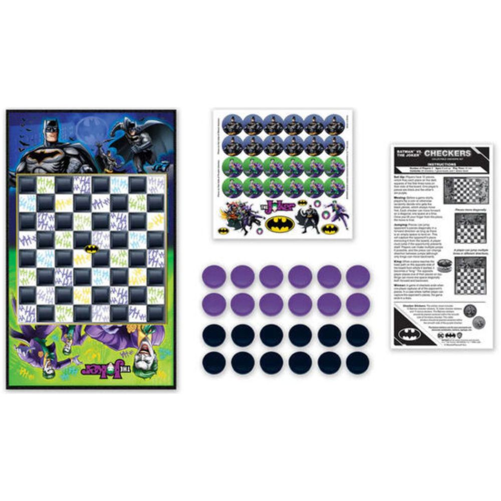 Batman vs. Joker Checkers