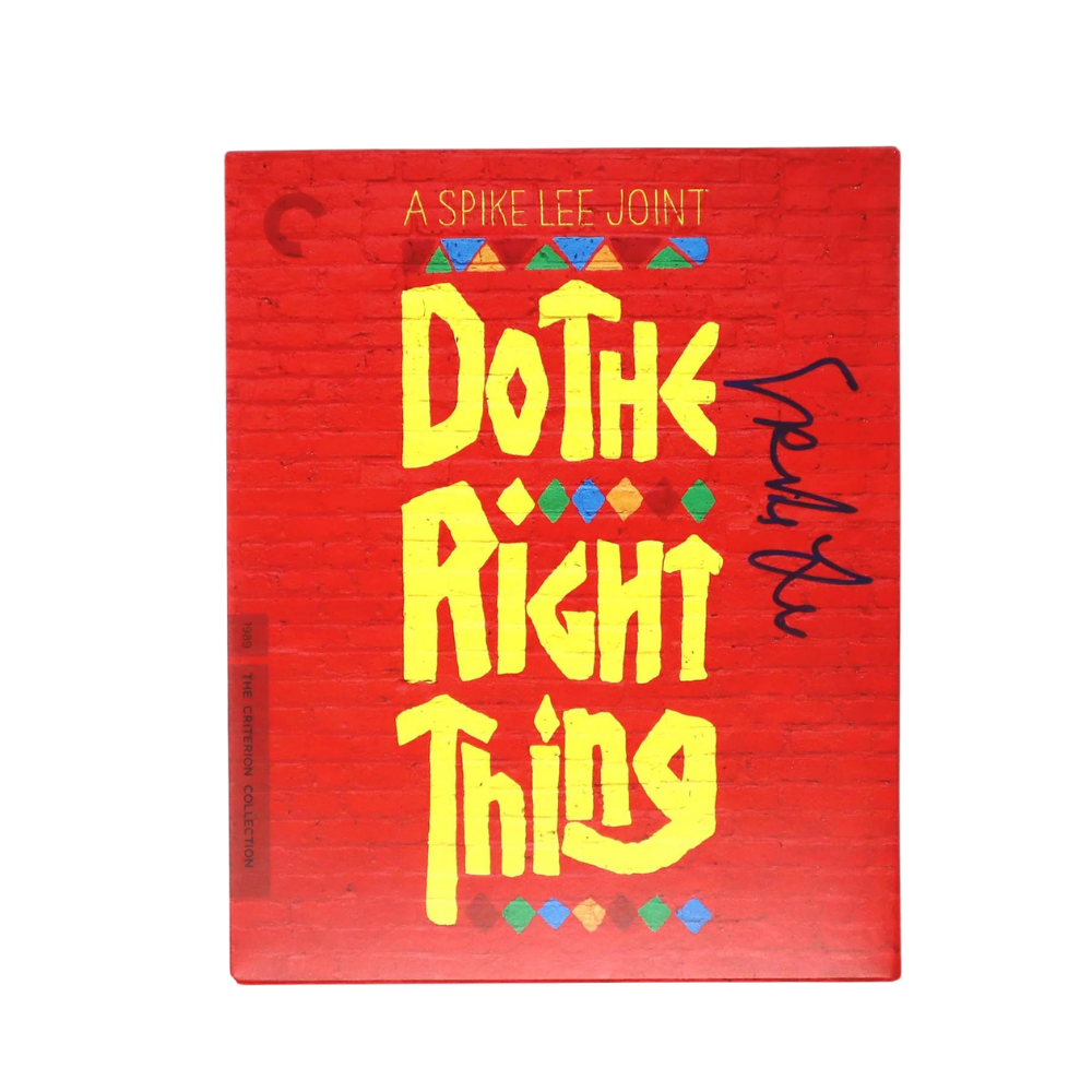 “Do The Right Thing” Criterion Collection Blu-Ray - Signed by Spike Lee