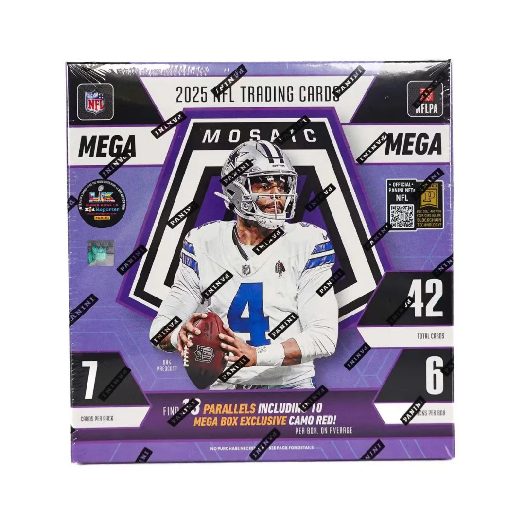 2025 Panini Mosaic Football Hobby Mega Box