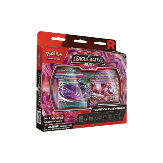 Pokemon - League Battle Deck Team Rocket's Mewtwo Ex Box