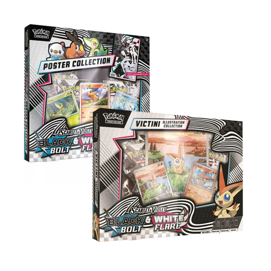 Pokemon - Unova BUNDLE - Poster Collection + Victini Illustration Collection