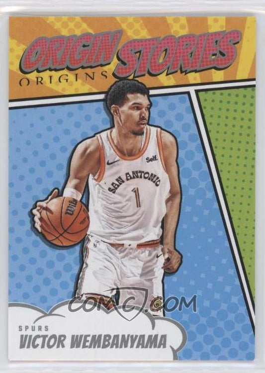 2024-25 Panini Origins - Origin Stories - Victor Wembanyama #21 - Ungraded Raw Card