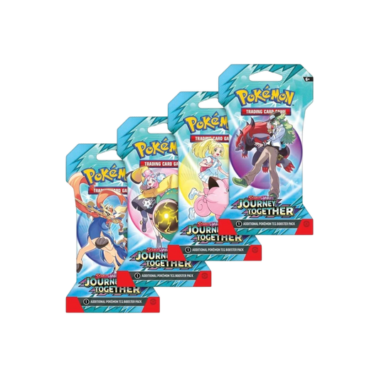 Pokemon - Scarlet and Violet - Journey Together Sleeved Booster Pack (Styles May Vary) - 1 PACK