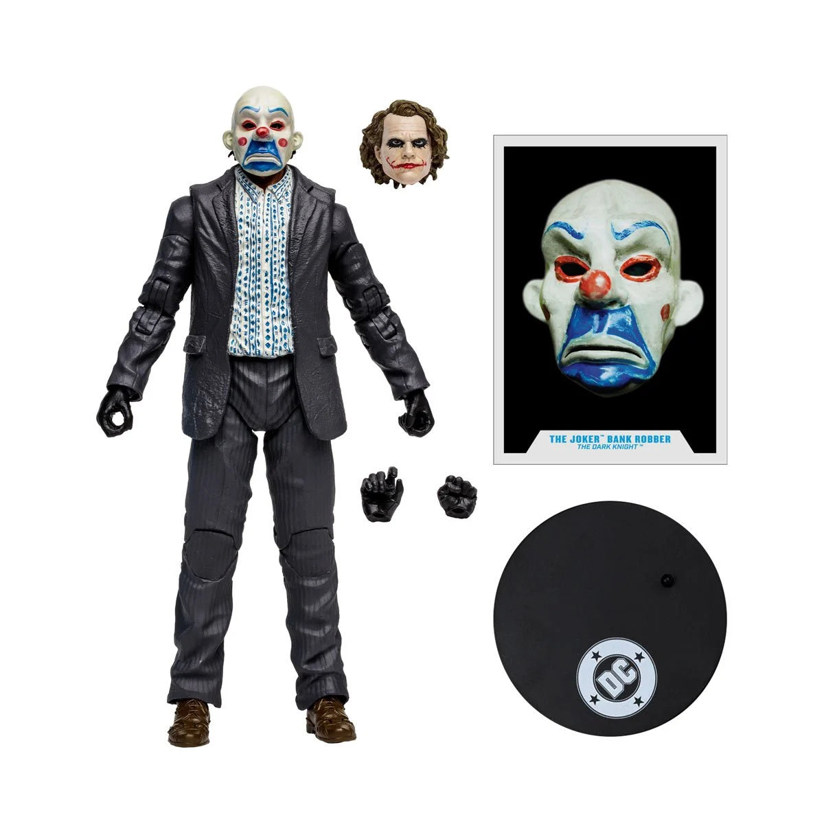 McFarlane Vault Collection Wave 1 - The Joker (Bank Robber) The Dark Knight - 7" Action Figure (PRE-ORDER OCT 2026)