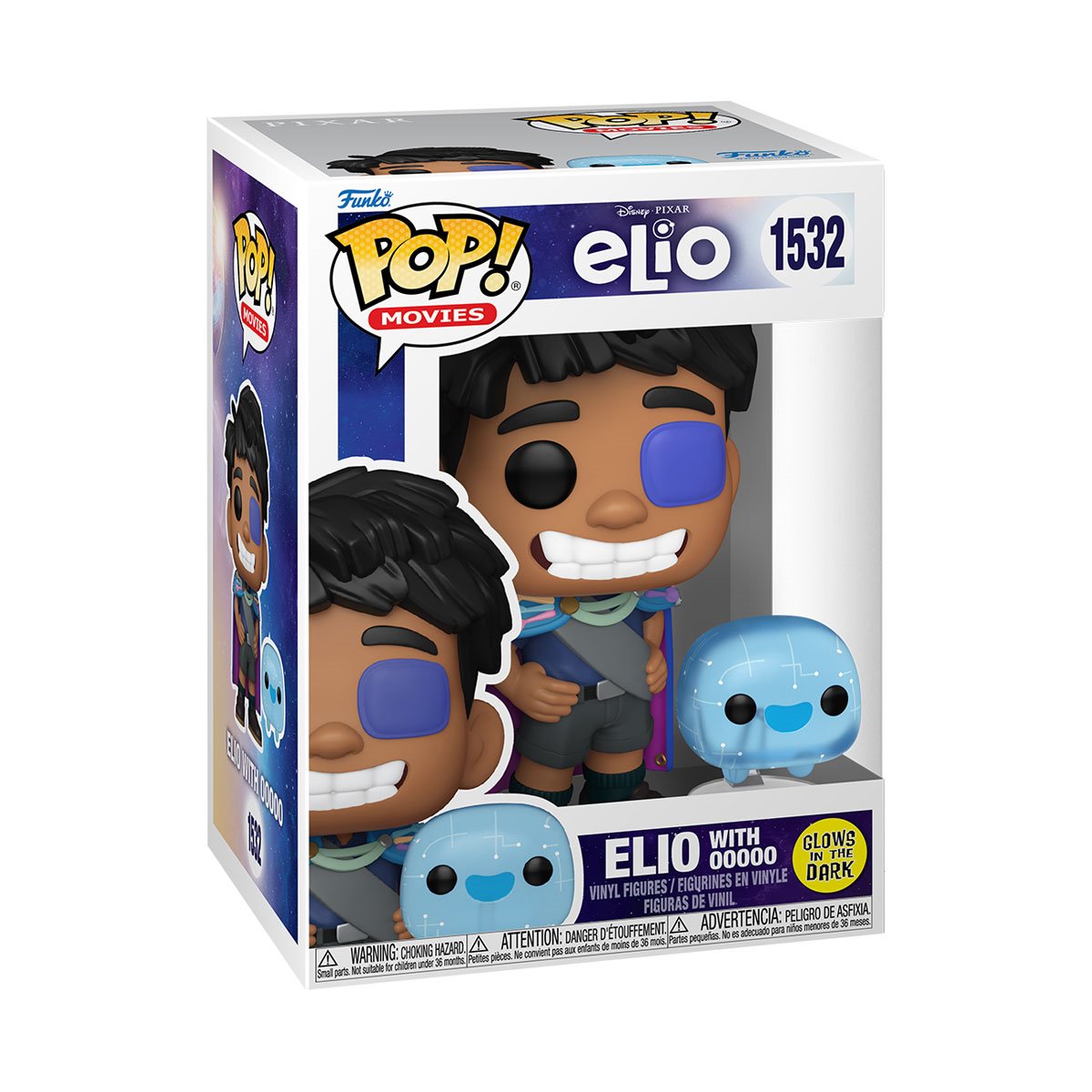 Funko Movies - Pixar's Elio with 00000 - Glow-in-the-Dark - #1532