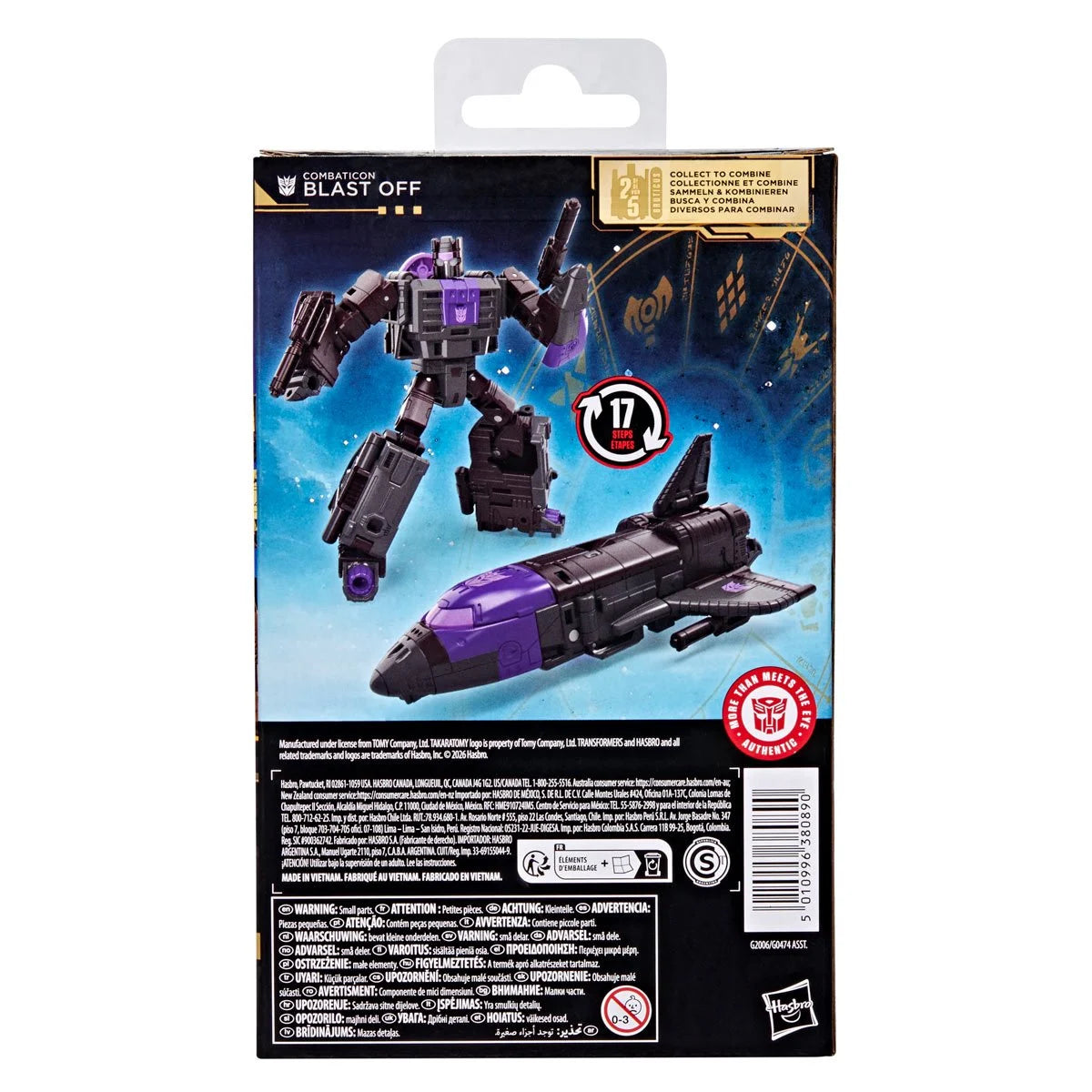 Transformers Age of the Primes Deluxe Class Combaticon Blast Off (PRE-ORDER FEB 2026)
