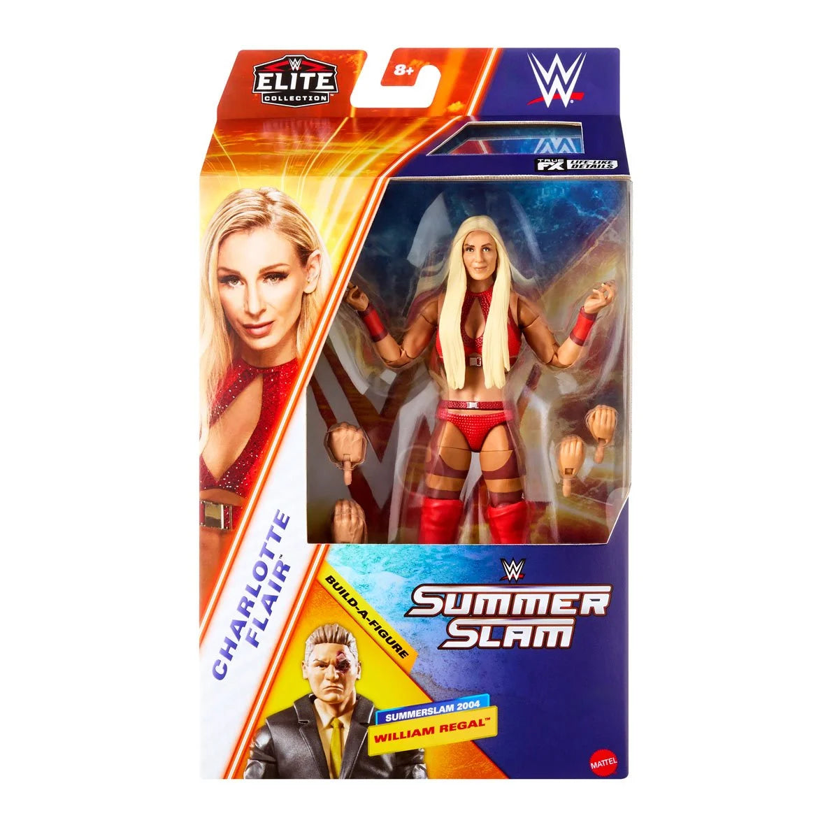 WWE SummerSlam Elite 2025 - Complete Set of 4 -  William Regal Build-a-Figure - Mattel Action Figures (PRE-ORDER)