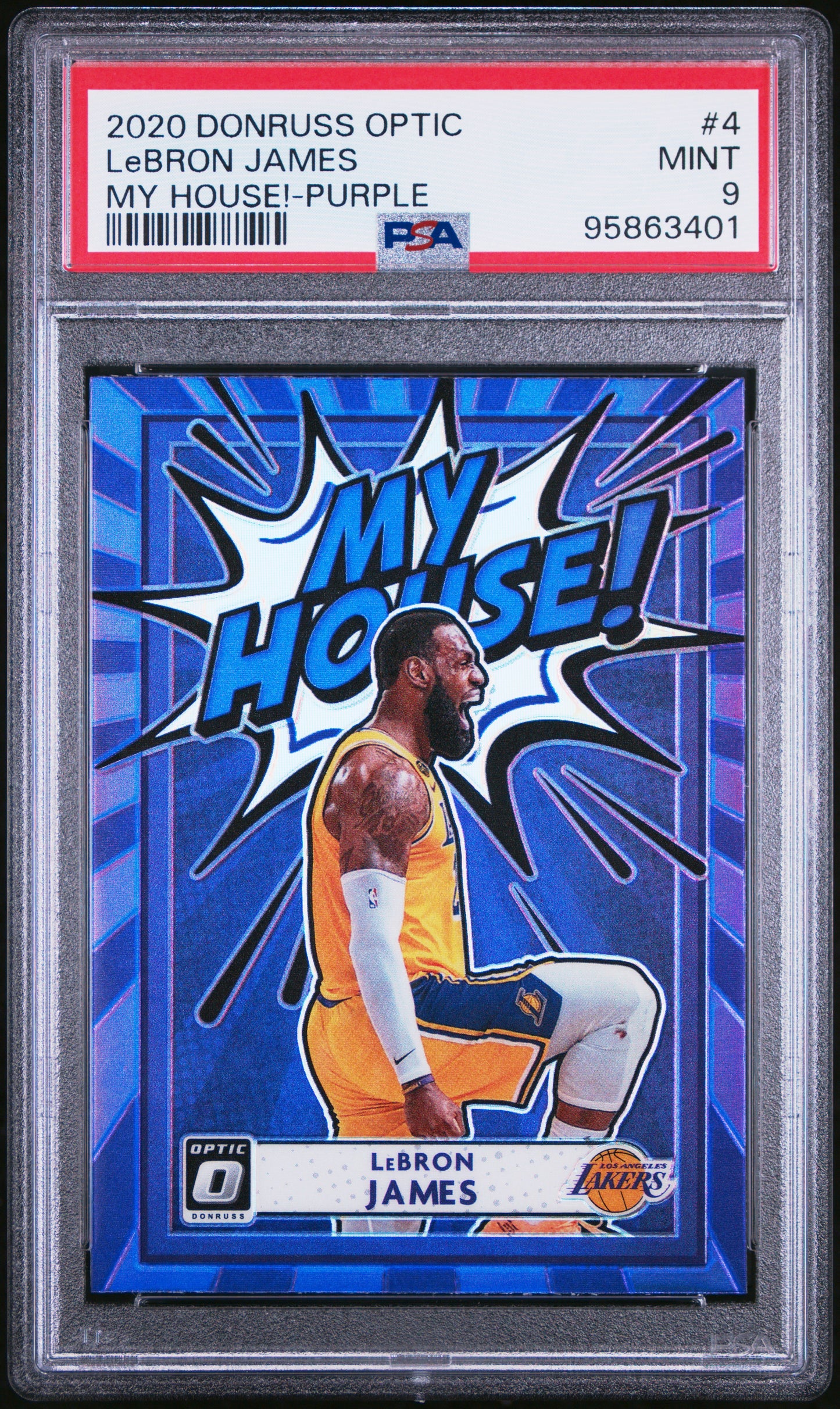 lebron james graded cards 2006 Upper Deck Jordan NBA Finals Promo Card #LJ-23 PSA 9 Mint Lebron James Graded Card