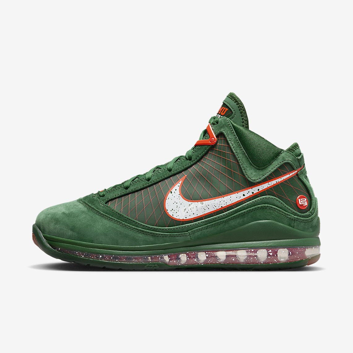 Nike LeBron 7 FAMU Gorge Green DX8554-300