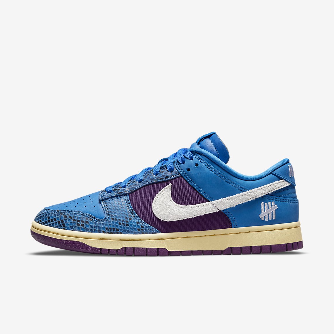 Nike Dunk Low UNDFTD 5 On It Dunk vs. AF1 DH6508-400