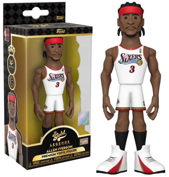 Funko Gold NBA Legends - Allen Iverson - Philadelphia 76ers