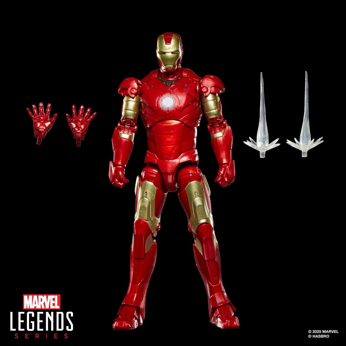 Marvel Legends Series -  A-List Iron Man Mark III (3) 6-Inch Action Figure