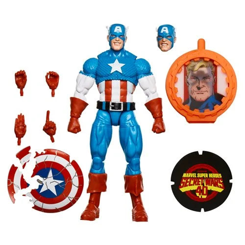 Pre-Order: Secret Wars Marvel Legends Captain America 6-Inch Action Figure