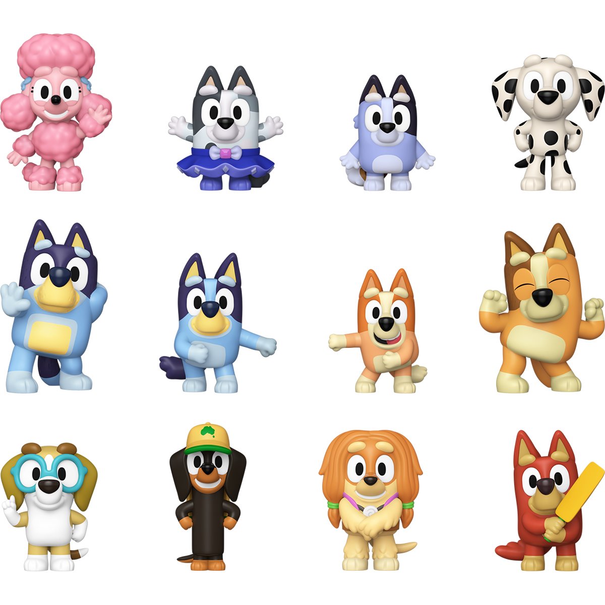 Funko Mystery Minis - Bluey Mini-Figure CASE OF 12 Chance of Chase - Hobby Exclusive (PRE-ORDER JULY 2026)